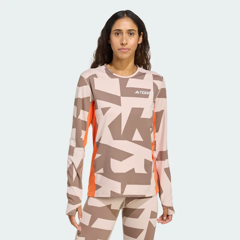 adidas Terrex W Multi Synthetic Base Layer Long Sleeve (9000265337_66156)
