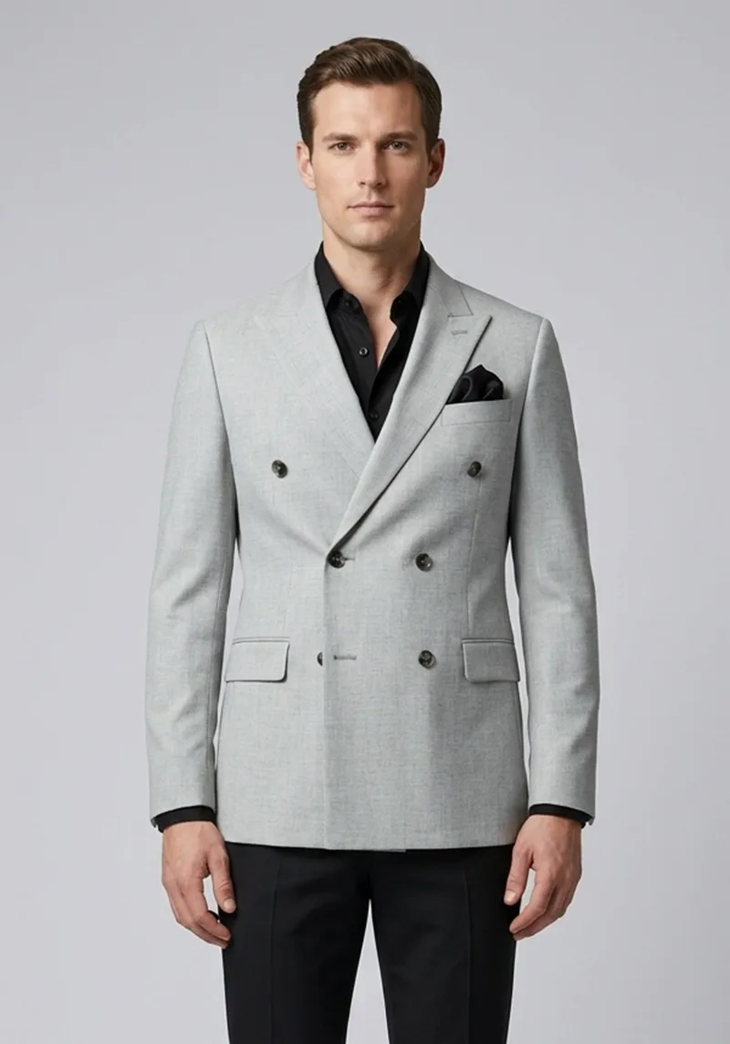 Guy Laroche Σακάκι Double breasted - GLFS13208 10957 4 Grey