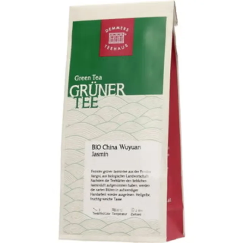 Demmers teehaus Organic Green Tea "China Wuyuan Jasmin" 100 g