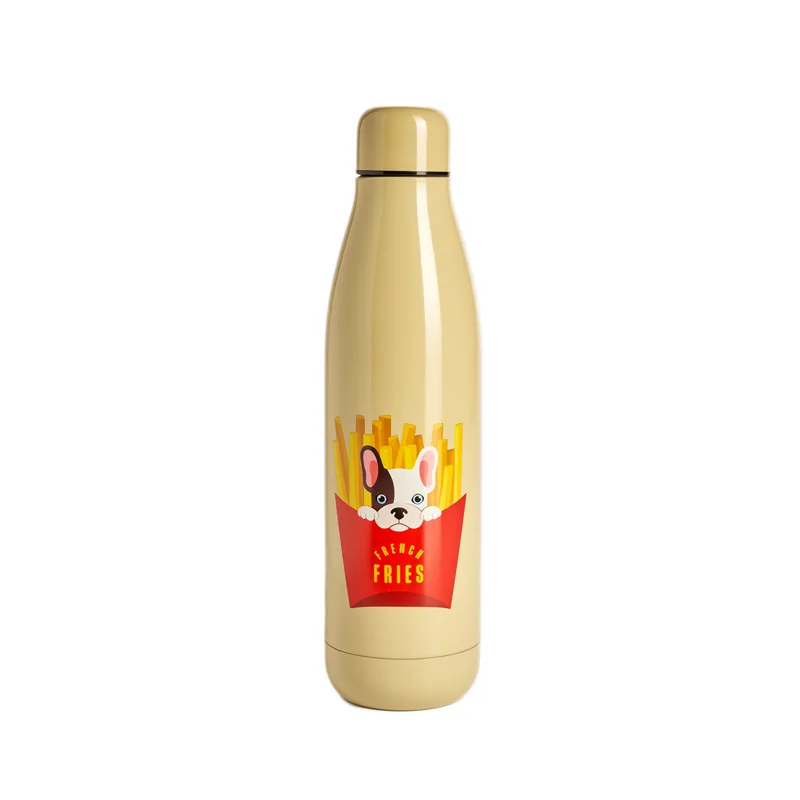 304 Stainless Steel Thermo Bottle - French Fries 500 ml