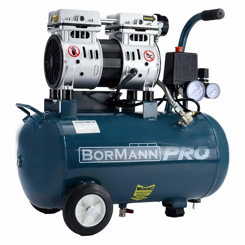 BORMANN Pro BAT5080 Αεροσυμπιεστής Oil-Less 0.75Hp/25L 030850