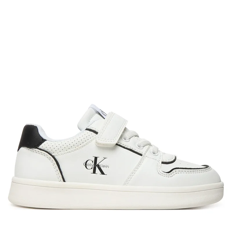 Αθλητικά Calvin Klein Low Cut Lace-Up/Velcro V1X9-83278-1355 S Λευκό