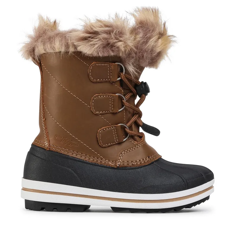 Μπότες Χιονιού CMP Kids Anthilian Snow Boot Wp 30Q4594 Καφέ