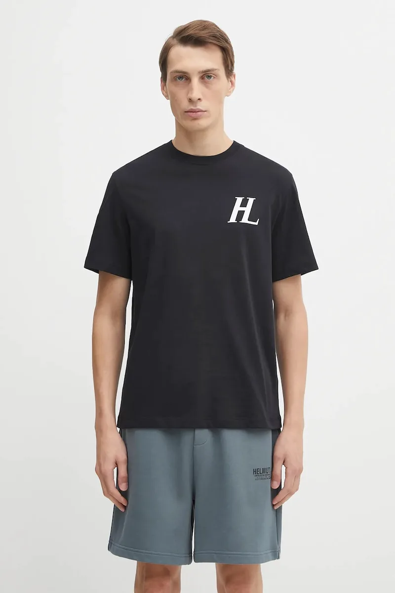Helmut Lang Βαμβακερό μπλουζάκι Helmut Lang
