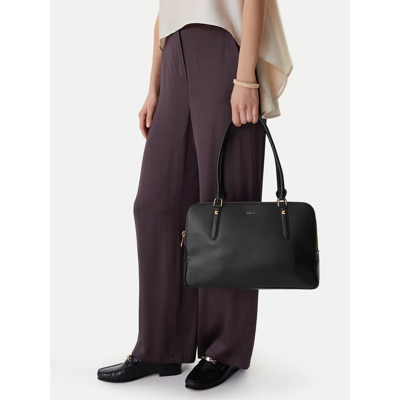 Τσάντα Furla Giulia L WB01872 BX0460 CN O6000 Μαύρο