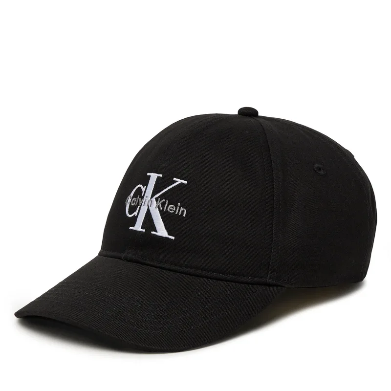 Καπέλο Jockey Calvin Klein Jeans Monologo LV04K5026G Μαύρο