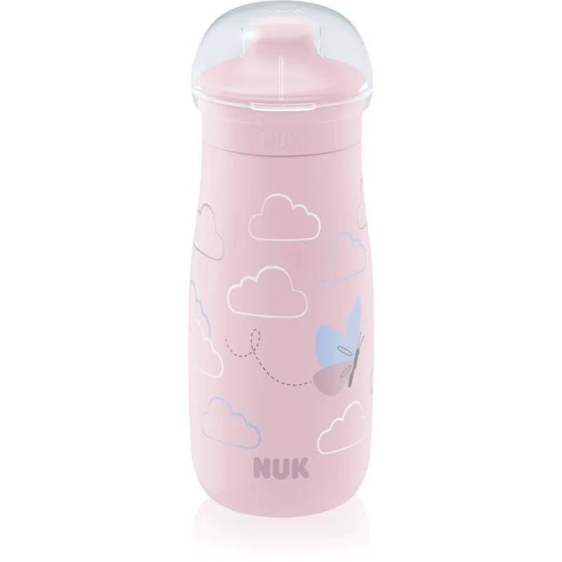 NUK Mini-Me Sip παιδικό παγούρι Ροζ 9m+ 300 ml