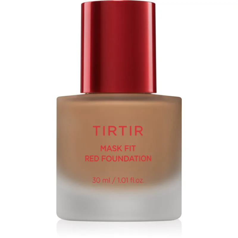TIRTIR Mask Fit Red Foundation λαμπρυντικό ρευστό μεικ απ με ενυδατικό αποτέλεσμα απόχρωση 34W Toffee 30 ml
