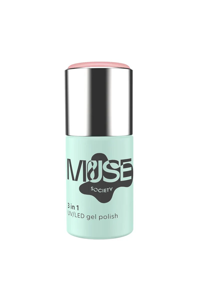 Muse Society Nail Gel Polish Millennial Ροζ #022 4 ml - P24A022P Millennial Ροζ #022