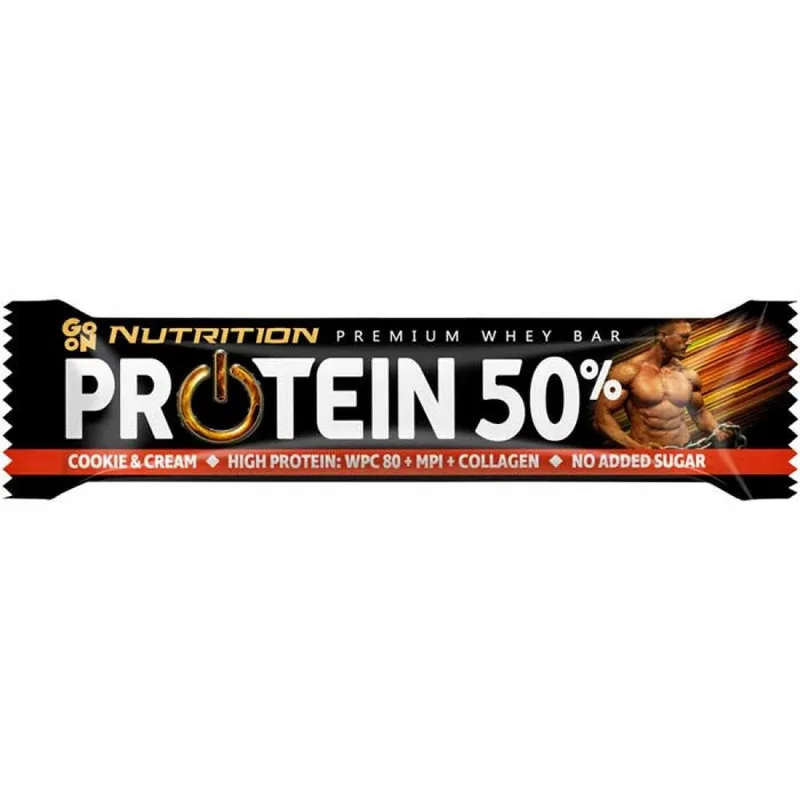 ΜΠΑΡΑ ΠΡΩΤΕΪΝΗΣ GO ON NUTRITION 50% COOKIE CREAM 40gr
