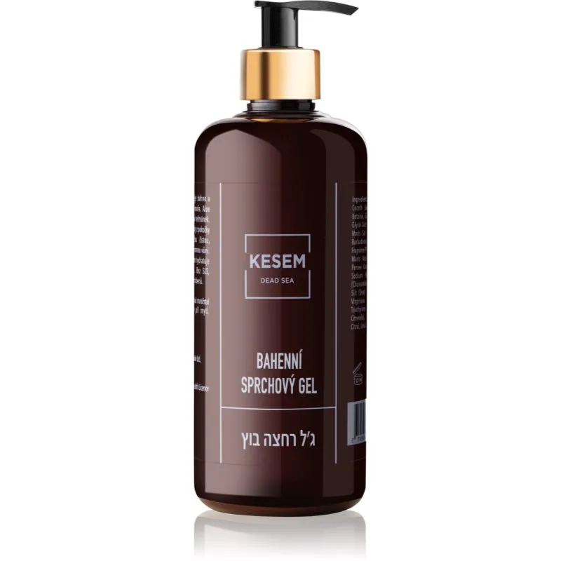 KESEM Dead Sea Mud Shower Gel τζελ για ντους με μεταλλικά στοιχεία απο τη Νεκρά θάλασσα 500 ml