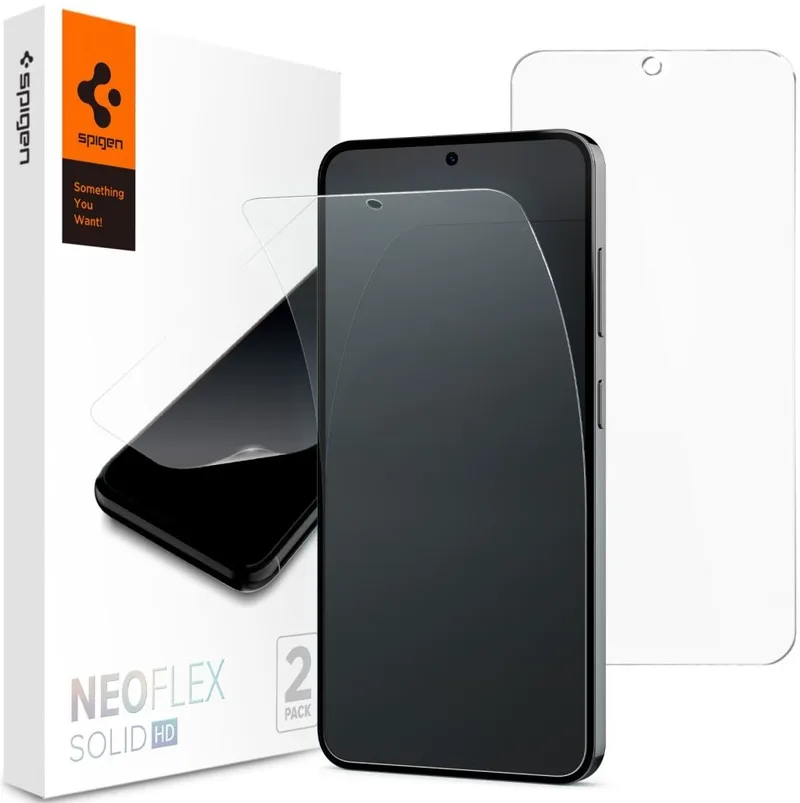 Μεμβράνη Προστασίας Οθόνης - Samsung Galaxy S24 - Spigen Neo Flex Solid HD - 2 Τεμάχια - Clear (AFL07439)