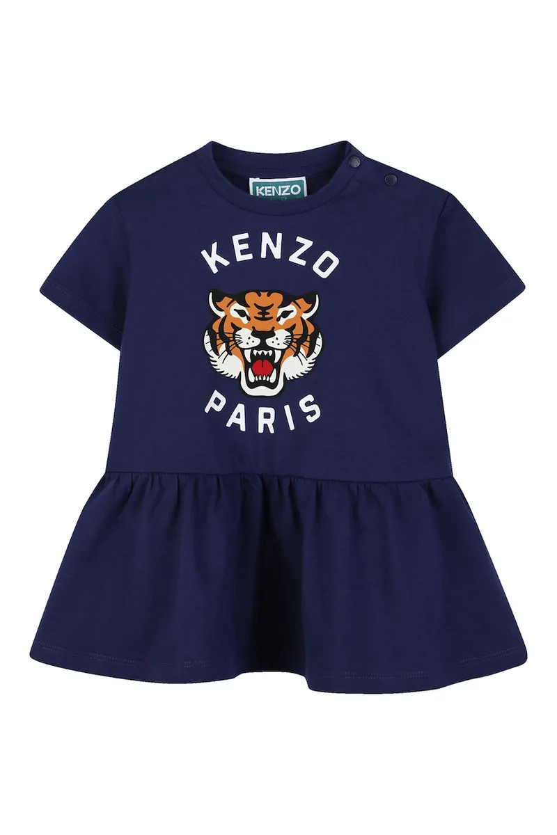 Βρεφικό βαμβακερό φόρεμα Kenzo Kids