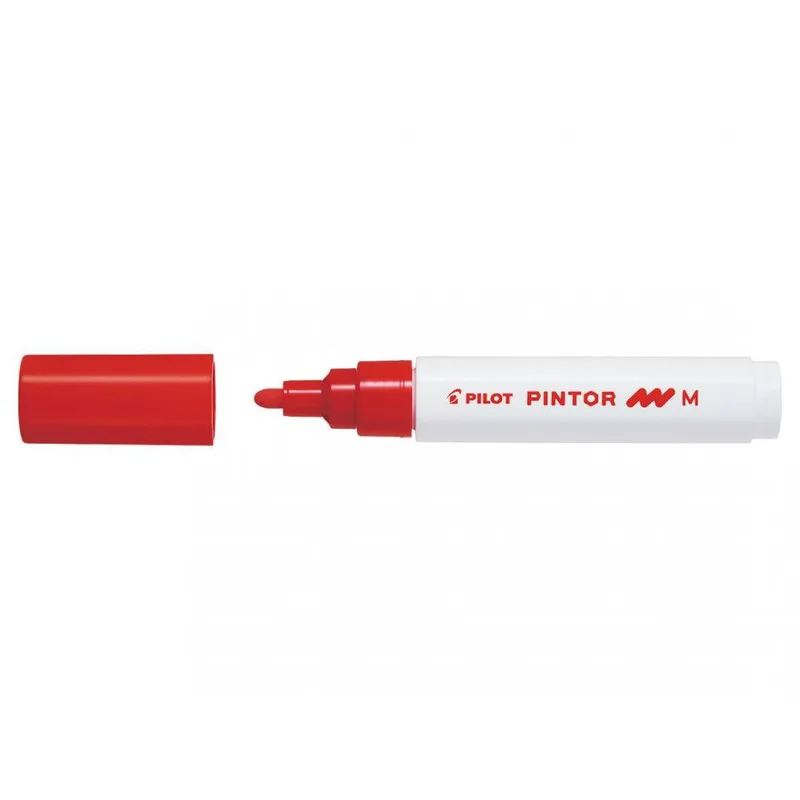 Μαρκαδόρος Pilot Paint Pintor Medium Κόκκινο SW-PT-MR