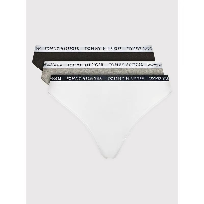 Tommy Hilfiger Σετ στρινγκ 3p UW0UW02829 Έγχρωμο