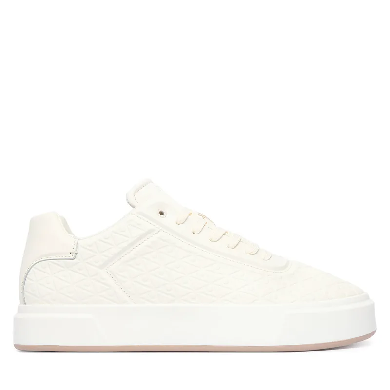 Αθλητικά Calvin Klein Basket Cup Oxf Lup Hf HM0HM02132 Κρεμ