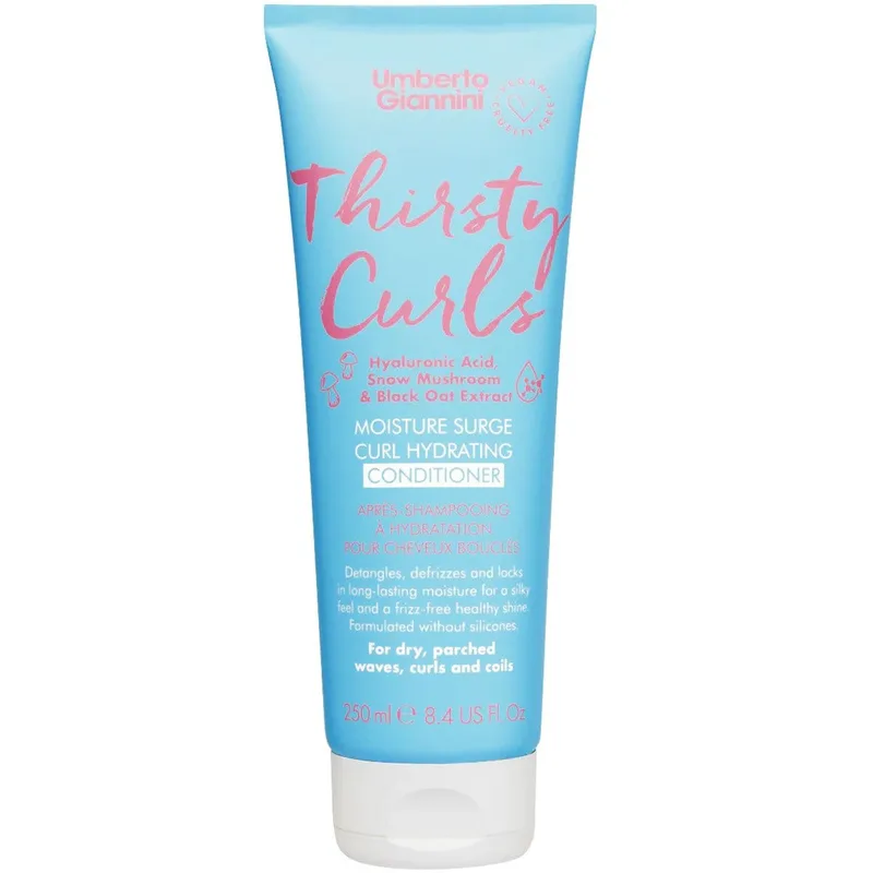 Umberto Giannini Thirsty Curls Moisture Surge Curl Hydrating Conditioner (250ml)