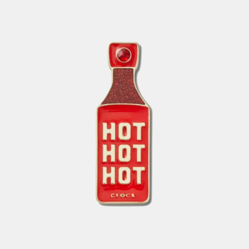 Crocs Χρυσό Hot Hot Hot Sauce διακοσμητικό Jibbitz (9000262372_7386)