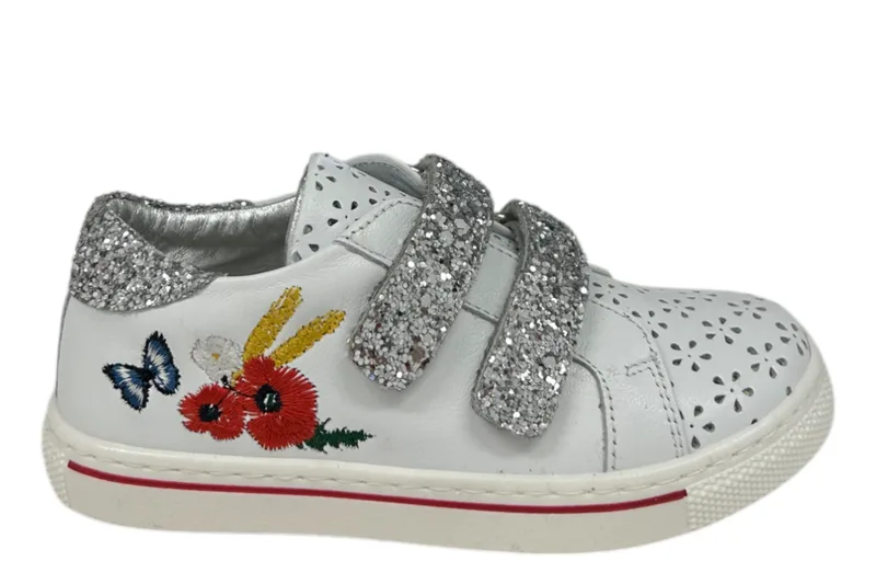 Sneaker Monnalisa Effetto Sangall Floral No. 27-29 833007 3721-0099 Κορίτσι