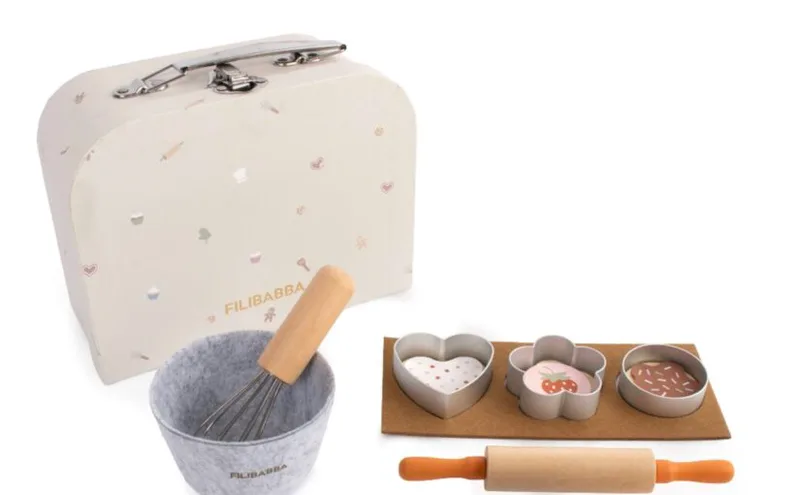 Filibabba Play Set – Wooden Toys – Little Baker