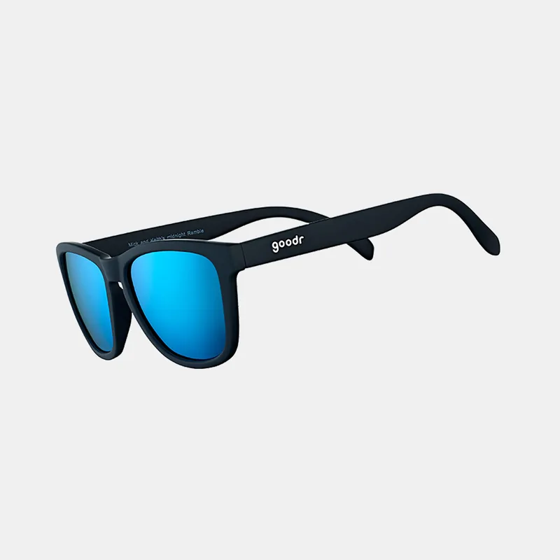 GOODR OG MICK AND KEITHS MIDNIGHT RAMPL SUNGLASSES ΜΑΥΡΟ