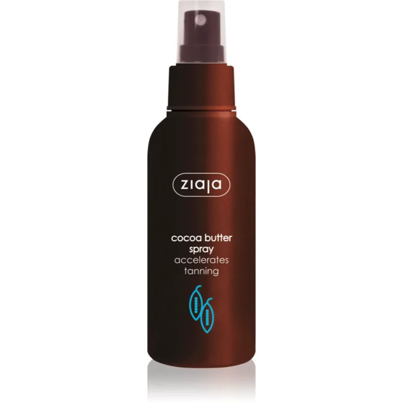 Ziaja Cocoa Butter Σπρεϊ σώματος για επιτάχυνση του μαυρίσματος 100 ml