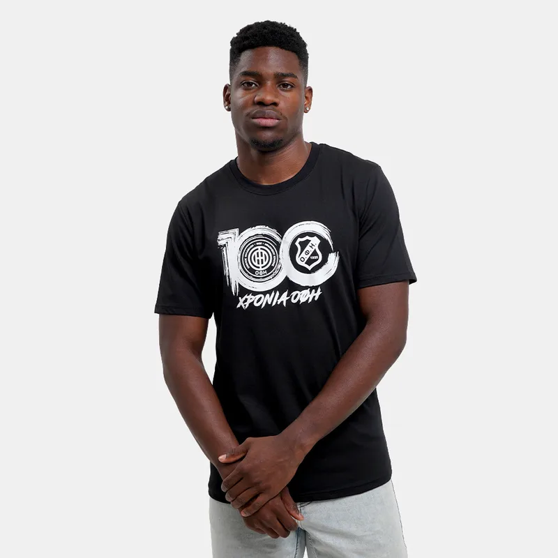 OFI OFFICIAL BRAND 100 Years Celebration Black Tee (9000281305_1469)