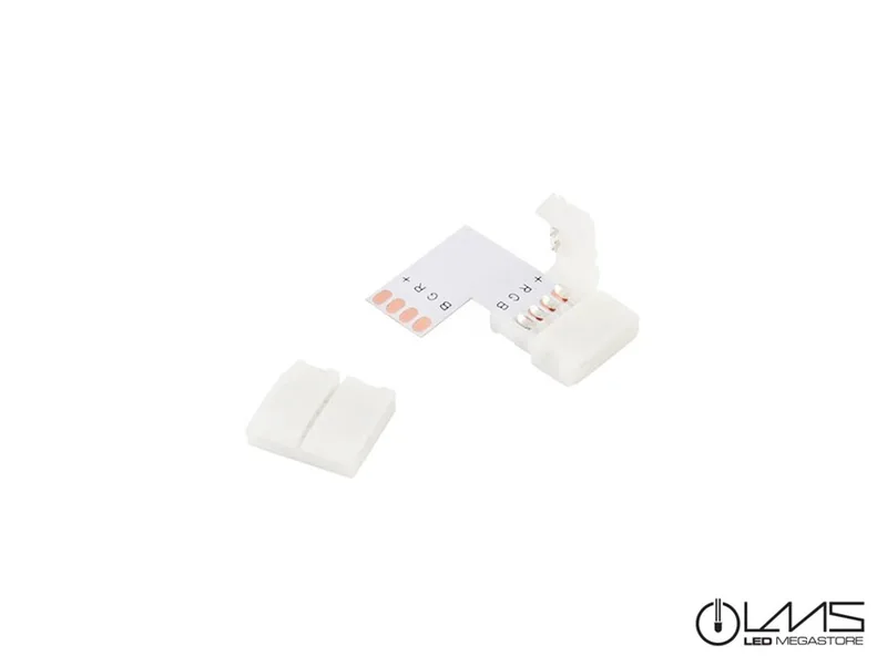 Connector L για Ταινία LED 7.2 14.4 Watt RGB 05525