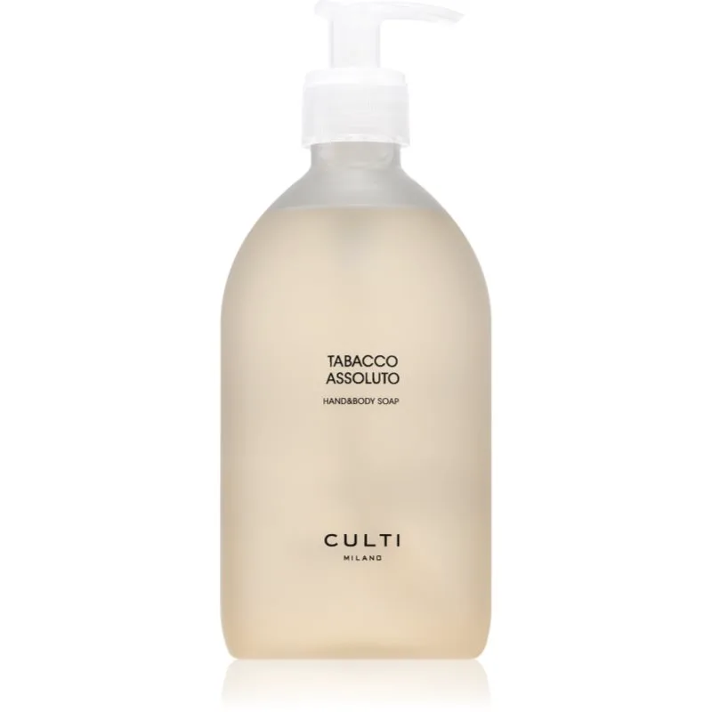 Culti Milano Hand&Body Tabacco Assoluto αρωματισμένο υγρό σαπούνι unisex 500 ml