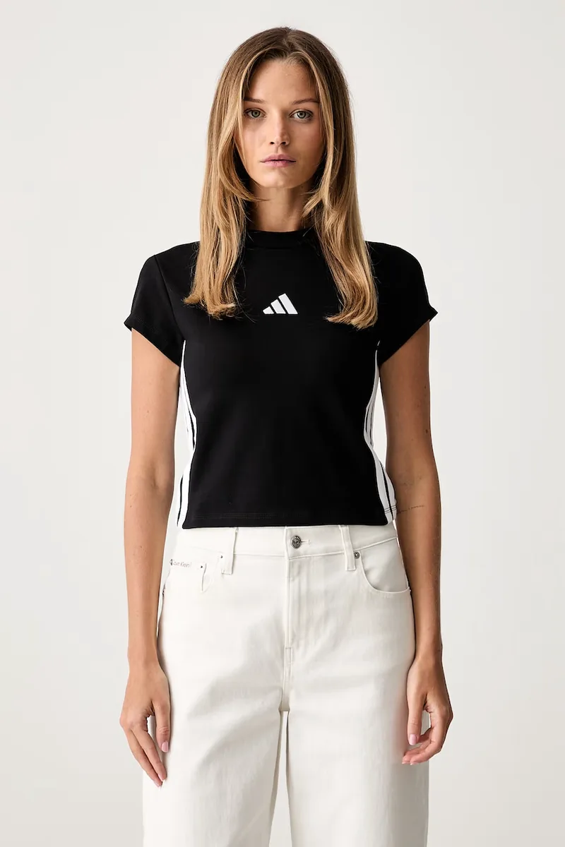 adidas t-shirt γυναικείο βαμβακερό με ελαστάν Essentials