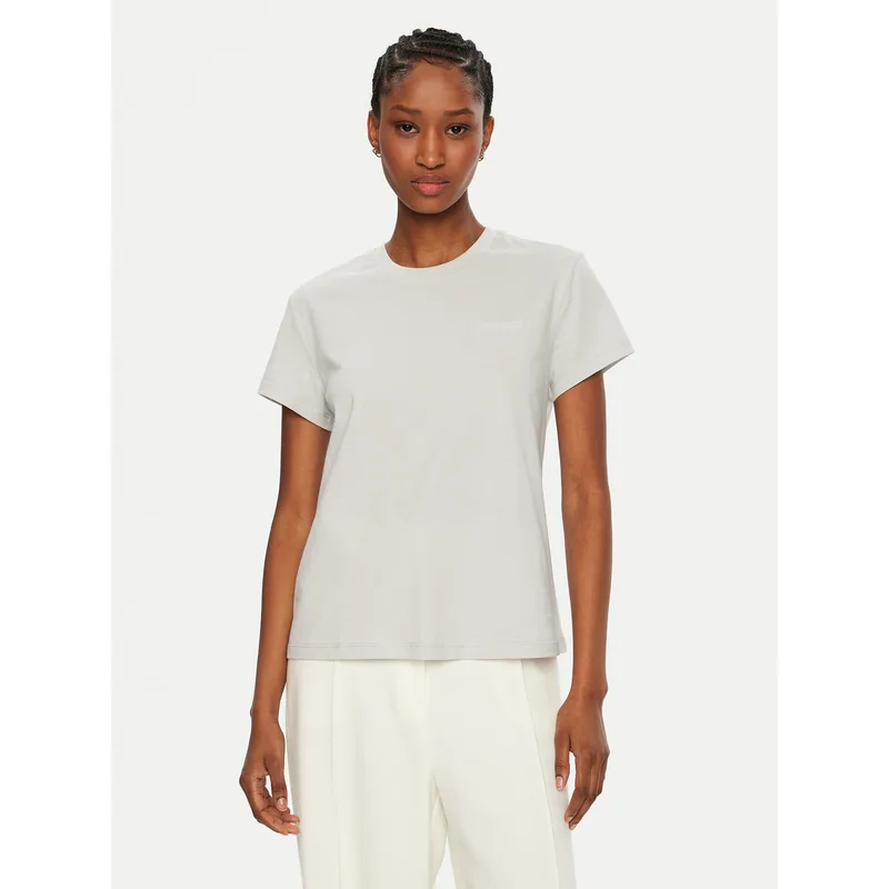 Patrizia Pepe T-Shirt 8M1543/J111-S702 Γκρι Regular Fit