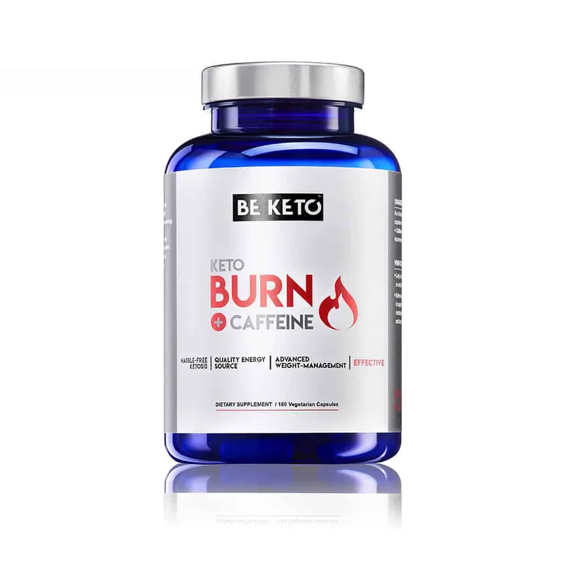 Beketo Κέτο Θερμογενετικό Συμπλήρωμα Keto Burn με Καφεΐνη (180 Κάψουλες)