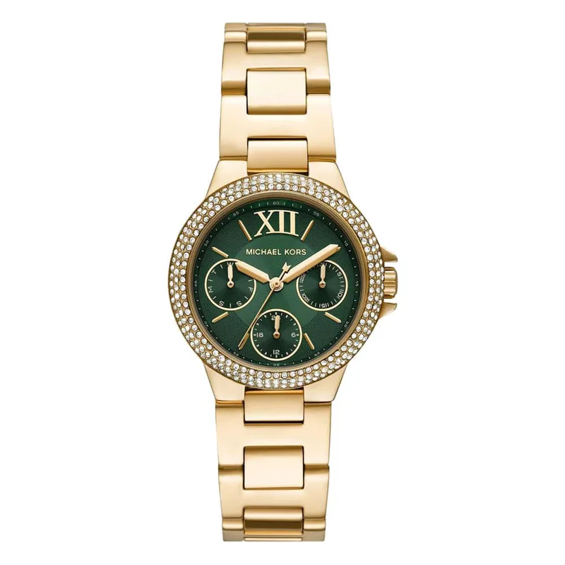 MICHAEL KORS Camille Crystals Χρυσό Stainless Steel Bracelet MK6981