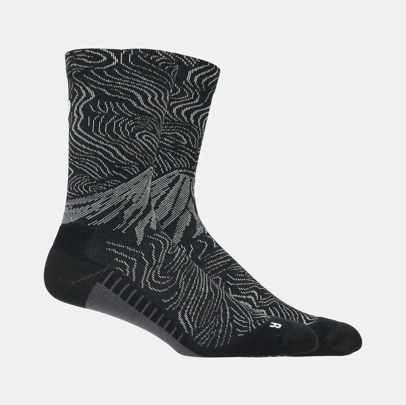 ASICS FUJITRAIL GRAPHIC CREW SOCK ΜΑΥΡΟ
