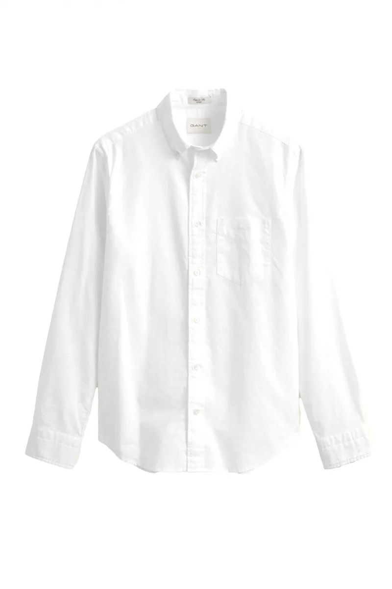 GANT ΠΟΥΚΑΜΙΣΟ ΜΜ 110 WHITE ΜΙΚΡΟΣΧΕΔΙΟ ΛΕΥΚΟ