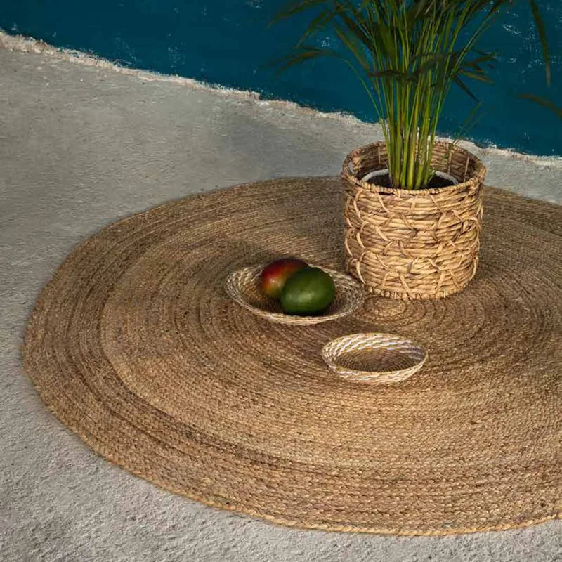 Στρογγυλό Χαλί Καλοκαιρινό (Φ150) Nima Carpets Yoga