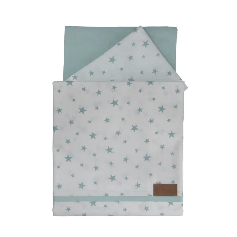 Σετ Σεντόνια Bebe Stars 3τμχ Mint Stars 201-174