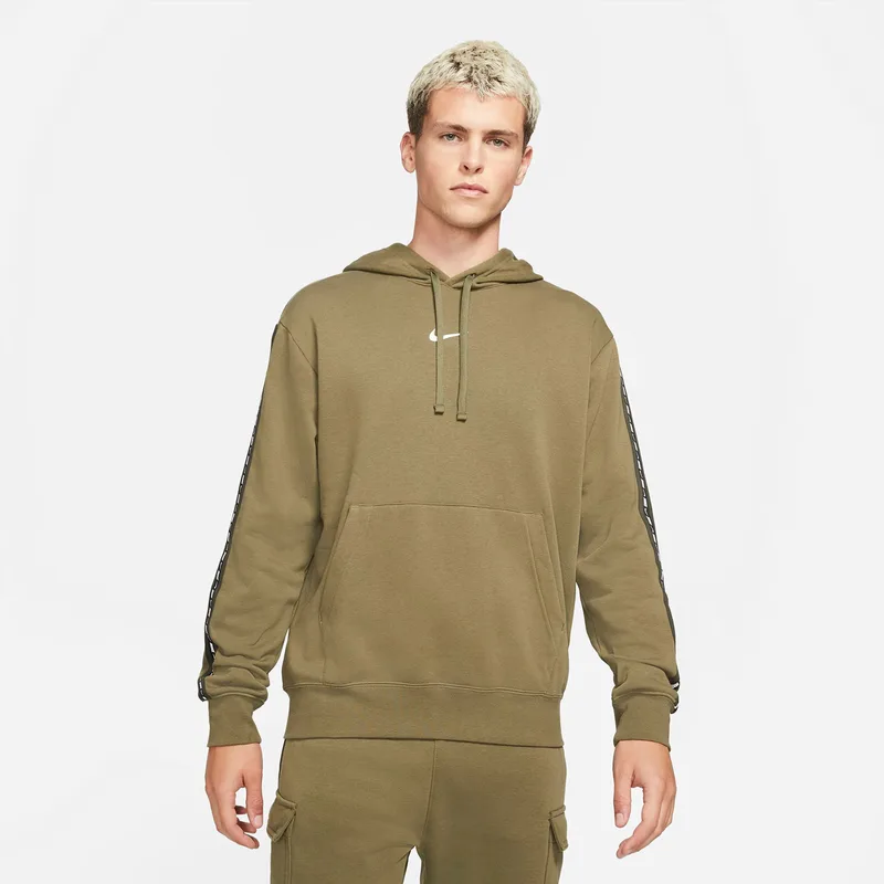 NIKE SPORTSWEAR FLEECE PULLOVER HOODIE ΧΑΚΙ
