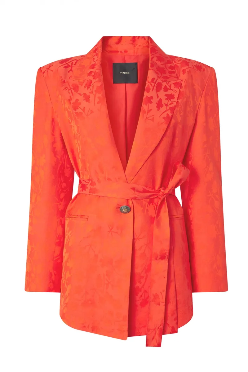 PINKO ΣΑΚΑΚΙ CASTELNOVO JACKET ΠΟΡΤΟΚΑΛΙ