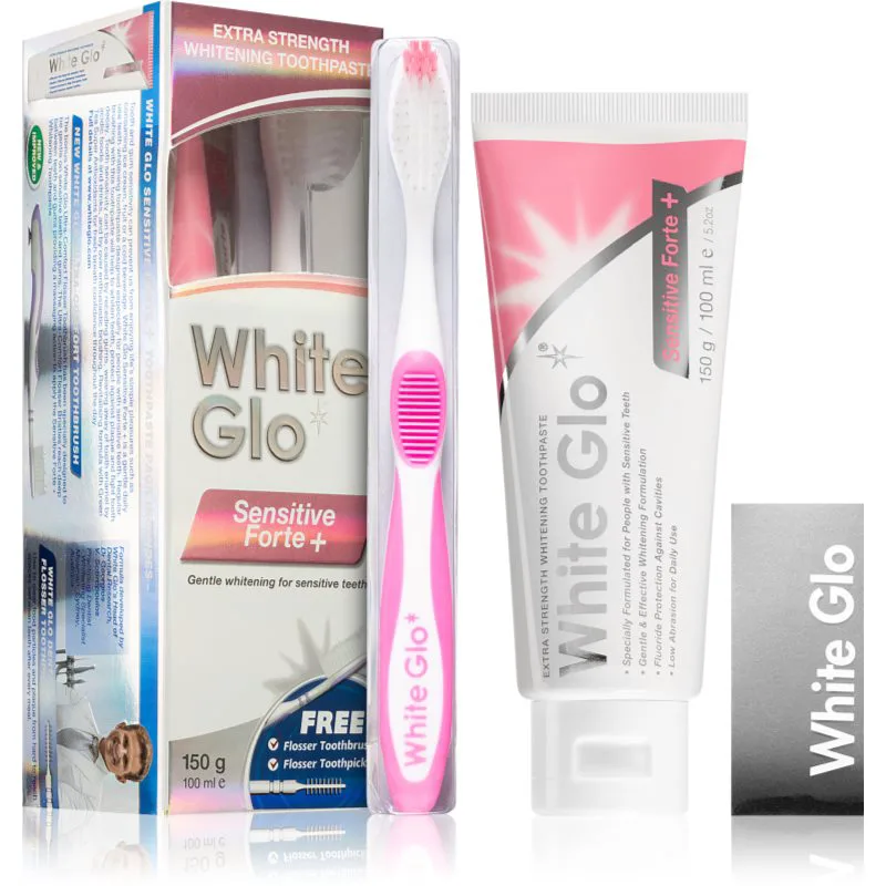 White Glo Sensitive Forte Σετ οδοντιατρικής φροντίδας