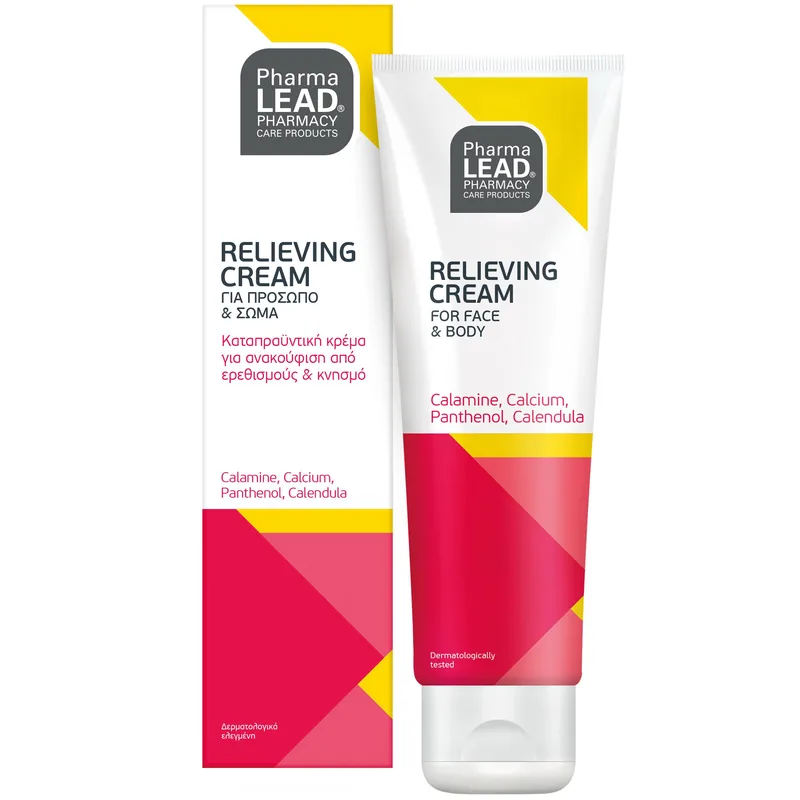 Pharmalead Relieving Face & Body Cream Καταπραϋντική Κρέμα για Ανακούφιση από Ερεθισμούς & Κνησμό για Πρόσωπο & Σώμα 100ml
