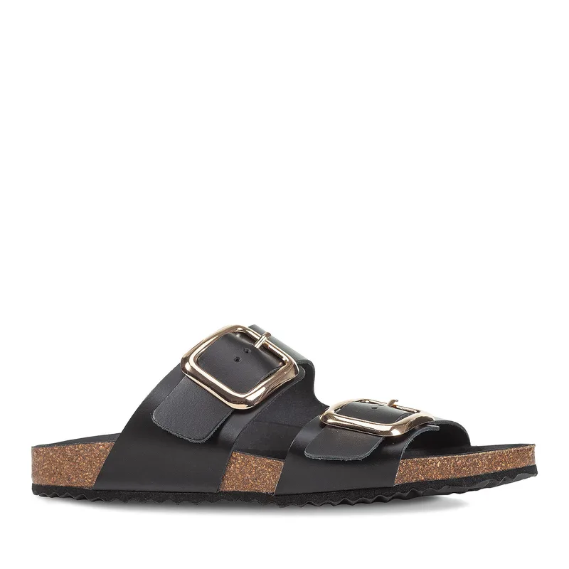 Παντόφλες Geox D Brionia R D45Y3B 000T5 C9999 Μαύρο