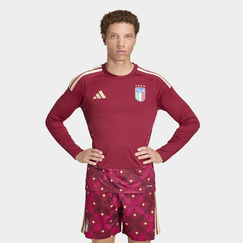 adidas Εθνική Ιταλίας 26 Home Goalkeeper Ανδρική Ποδοσφαιρική Φανέλα (9000263754_77228)
