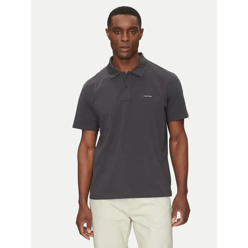 Calvin Klein Jeans Polo J30J327534 Γκρι Regular Fit