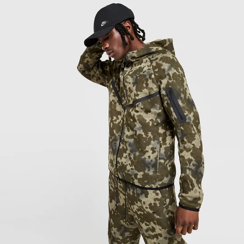 Nike Tech Fleece Camo Ανδρική Ζακέτα (9000234296_70034)