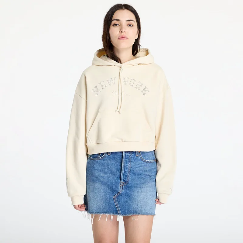 Φούτερ New Era MLB Diamante Hoodie New York Yankees Light Cream L