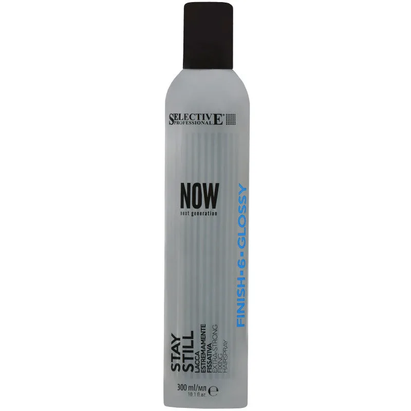 Selective Now Stay Still - very strong hairspray with UV filter, 300 ml