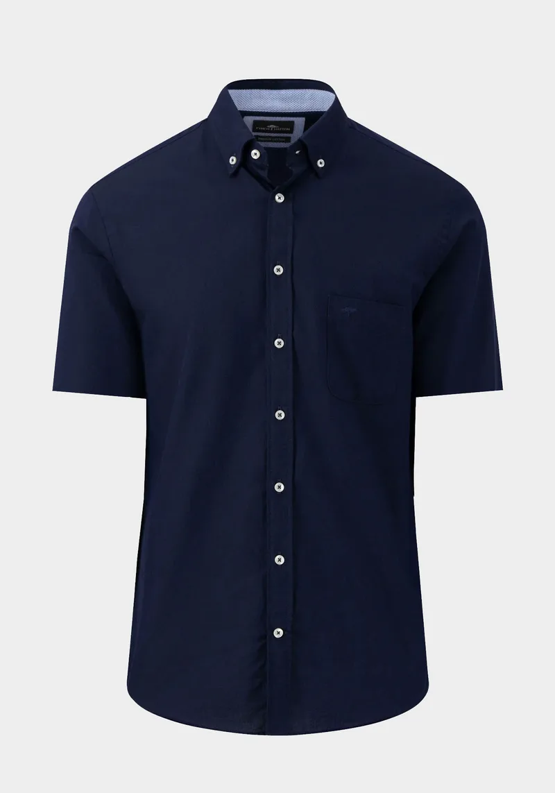 Fynch Hatton Πουκάμισο της σειράς Supersoft - 1404 6081 685 Navy