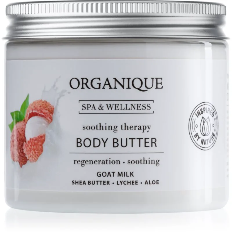 Organique Soothing Therapy θρεπτικό βούτηρο για το σώμα με γάλα κατσίκας 200 ml