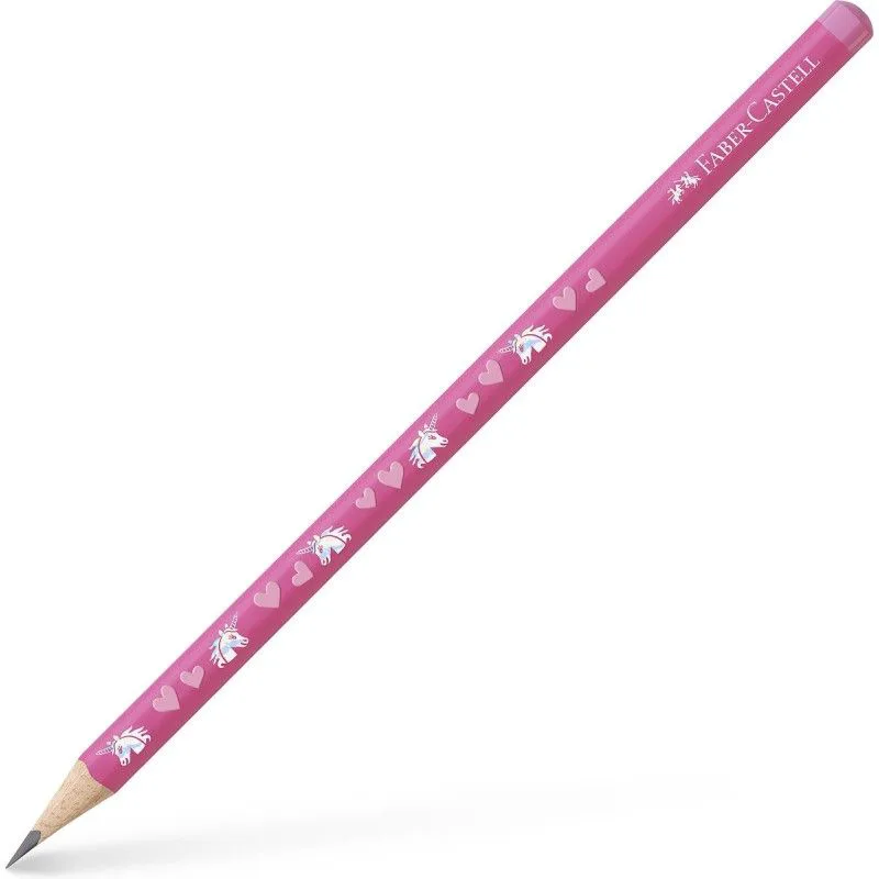 Μολύβι HB Faber-Castell Ροζ - Unicorn